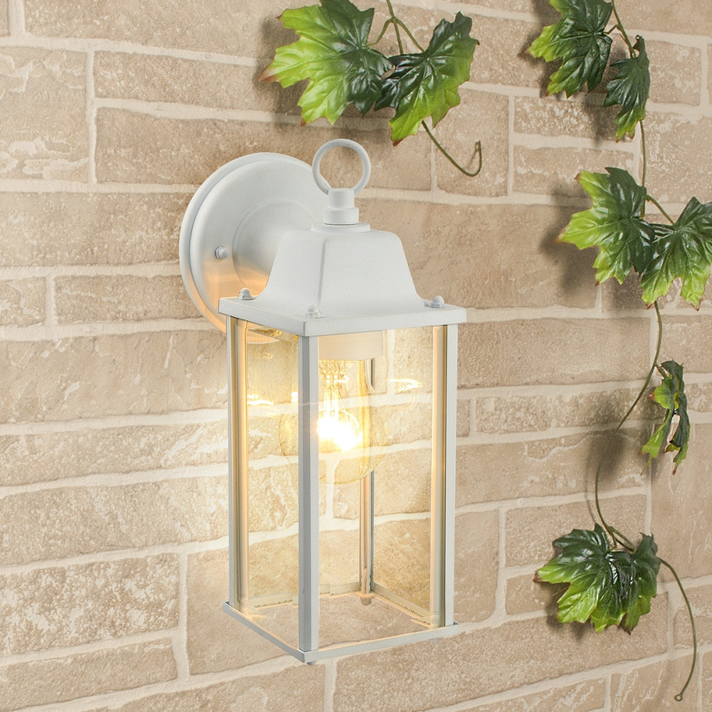 Настенный уличный фонарь 1008D белый Elektrostandard GL (electrostandart_a038439)