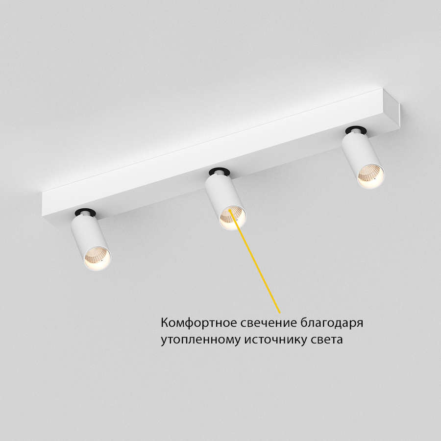 Накладной поворотный светодиодный светильник Ledron SAGITONY E3 S40 White 4000K (11142)