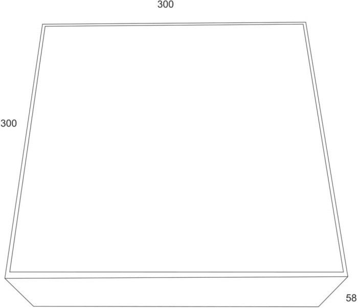 Потолочный светильник Zon 4000K 1x35Вт 120 LED Maytoni Technical C067CL-L40W4K (c067cl-l40w4k)