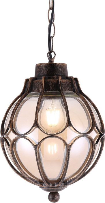 Уличный светильник подвесной IP44 Maytoni Via O024PL-01G (o024pl-01g)