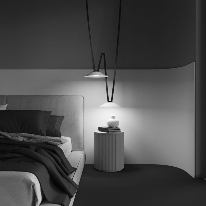 Трековый светильник Maytoni Campana Parity TR127B-12W4K-W 48V 4000K 12Вт белый (tr127b-12w4k-w)