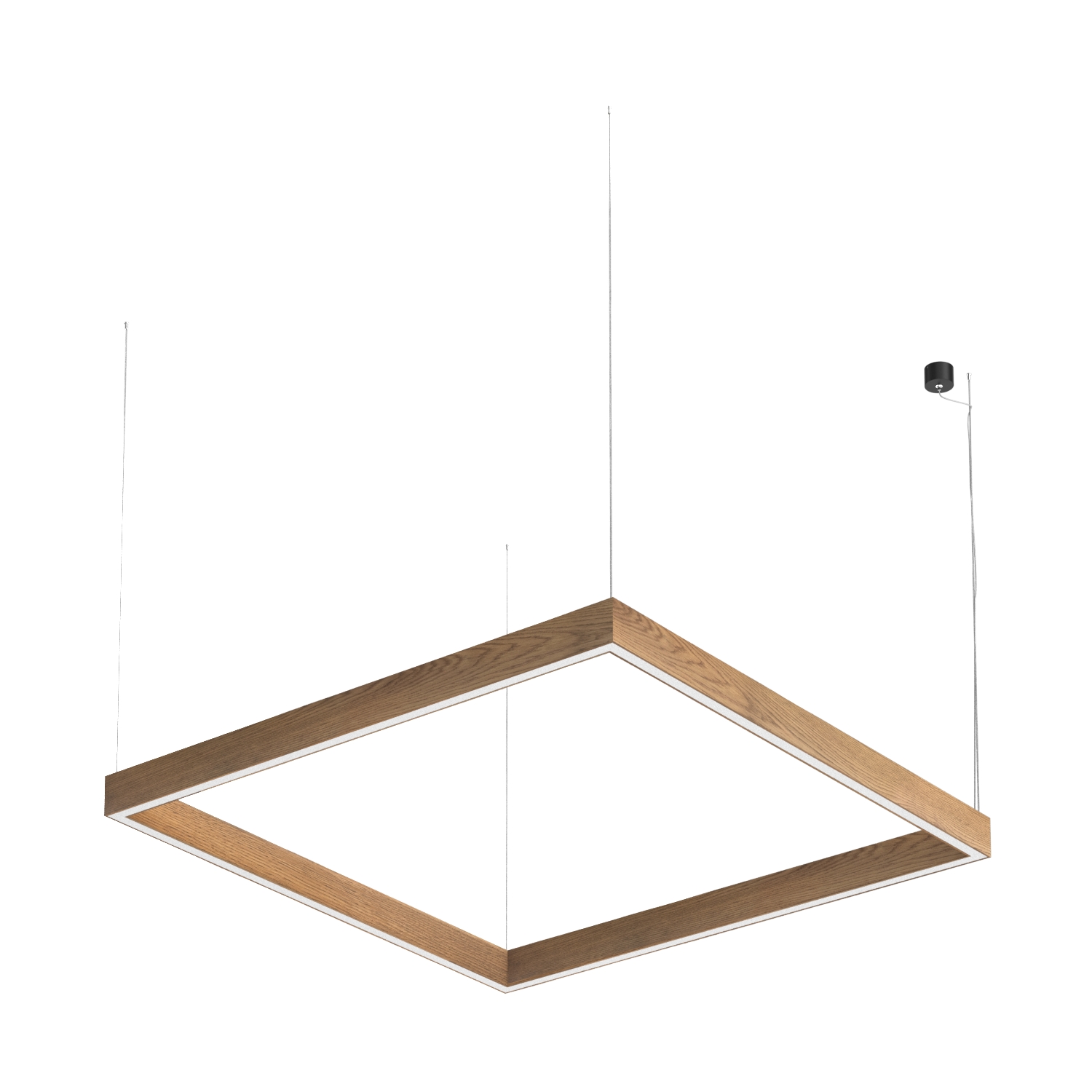 Подвесной светодиодный светильник Ledron KVADRO HL 1355 Black 4000K (4713)