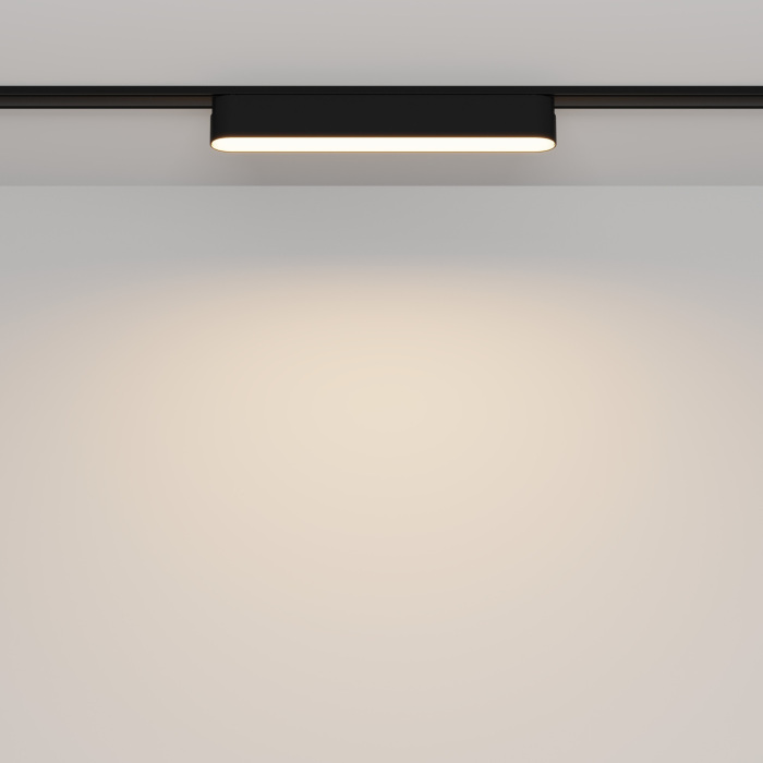 Трековый светильник Basis Radity 3000K 12Вт 120 LED магнитный Maytoni Technical TR080-1-12W3K-B (tr080-1-12w3k-b)