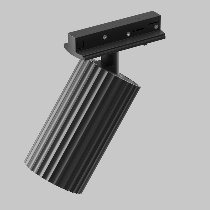 Трековый светильник однофазный 10W 220V Maytoni Calipso TR218-1-GU10-BK (tr218-1-gu10-bk)