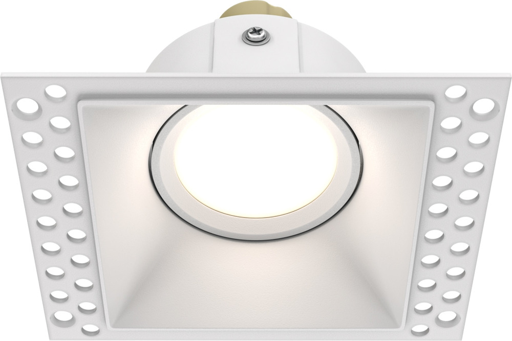 Встраиваемый светильник Dot GU10 1x50Вт Maytoni Technical DL042-01-SQ-W (dl042-01-sq-w)