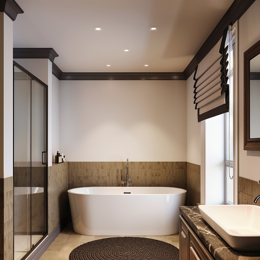 Встраиваемый светодиодный светильник Ledron FAST TOP SQ MINI White (2269)