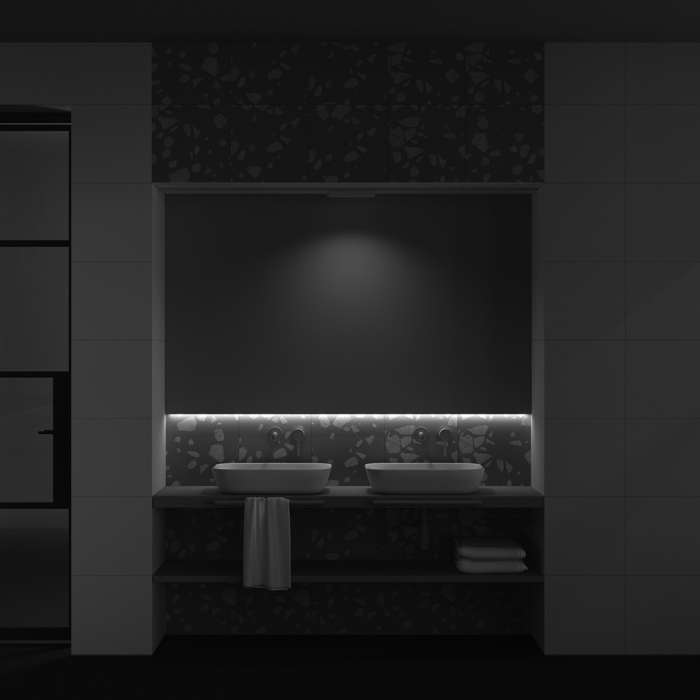 Трековый светильник Basis Grid Radity 3000K 12Вт 120 LED магнитный Maytoni Technical TR084-1-12W3K-W (tr084-1-12w3k-w)