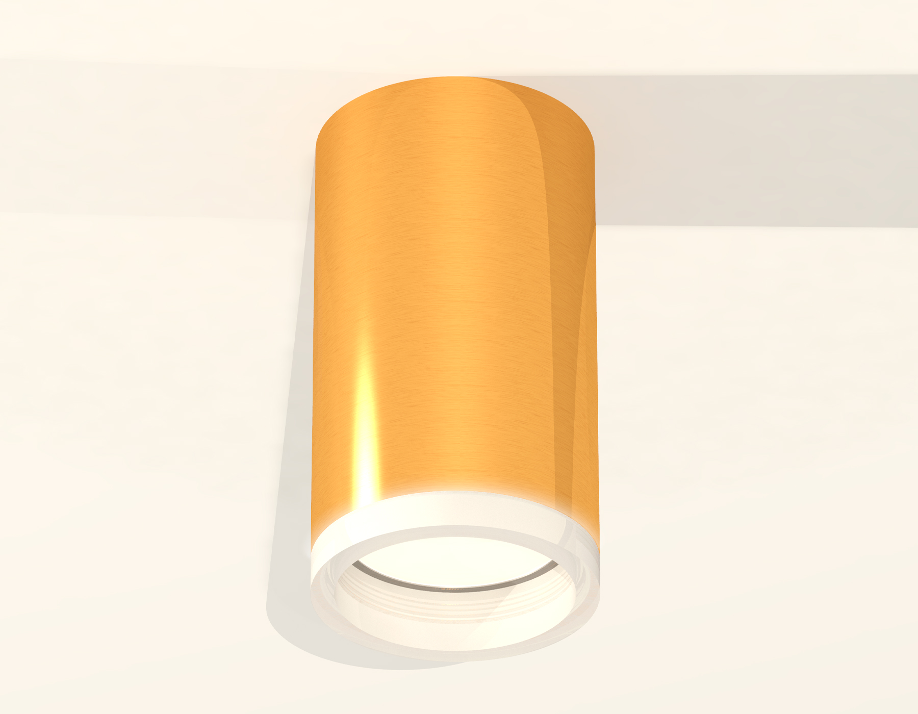 Комплект накладного светильника с акрилом XS6327020 PYG/FR золото желтое полированное/белый матовый MR16 GU5.3 (C6327, N6245)