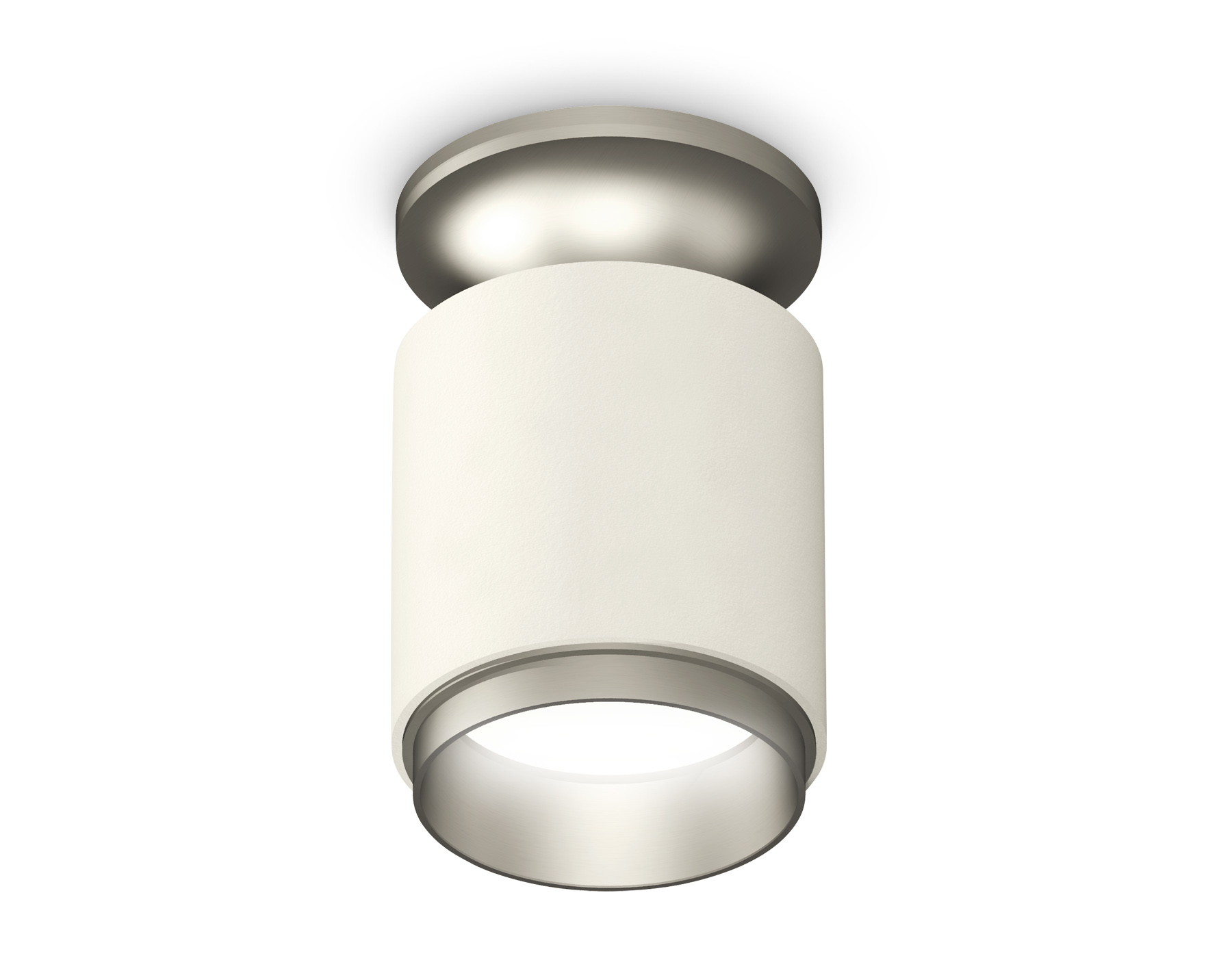 Комплект накладного светильника XS6301161 SWH/MCH белый песок/матовый хром MR16 GU5.3 (N6904, C6301, N6123)