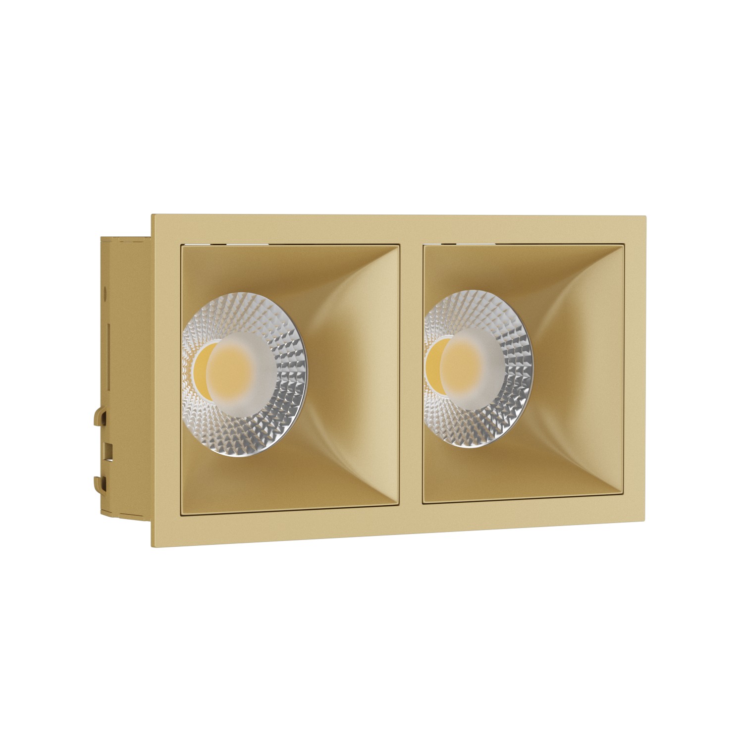 Встраиваемый светильник под сменную лампу Ledron RISE KIT2 Gold (2460)