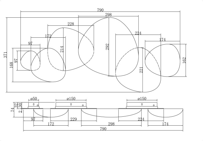 Бра светодиодное Jack-stone MOD314WL-L13G3K (mod314wl-l13g3k)