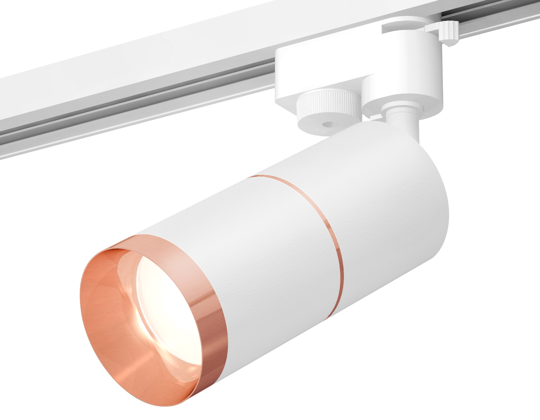 Комплект трекового однофазного светильника XT6301031 SWH/PPG белый песок/золото розовое полированное MR16 GU5.3 (A2520,C6301,A2063,C6301,N6135)