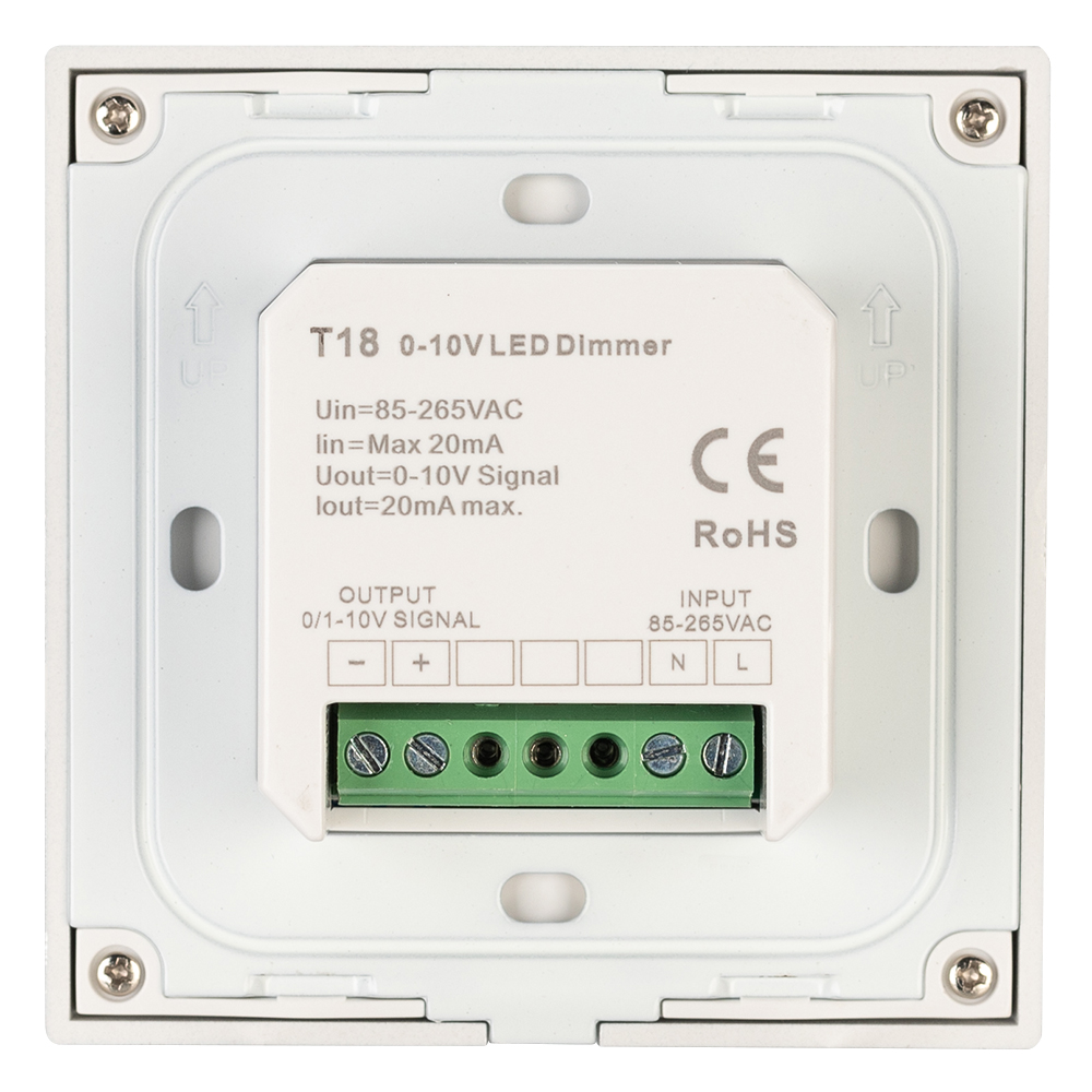 Панель SMART-P35-DIM-IN White (230V, 0-10V, Sens, 2.4G) (Arlight, IP20 Пластик, 5 лет) 027112