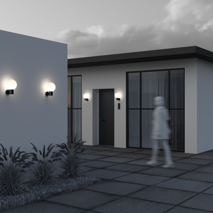 Настенный уличный светильник Maytoni Bold O598WL-01B (o598wl-01b)