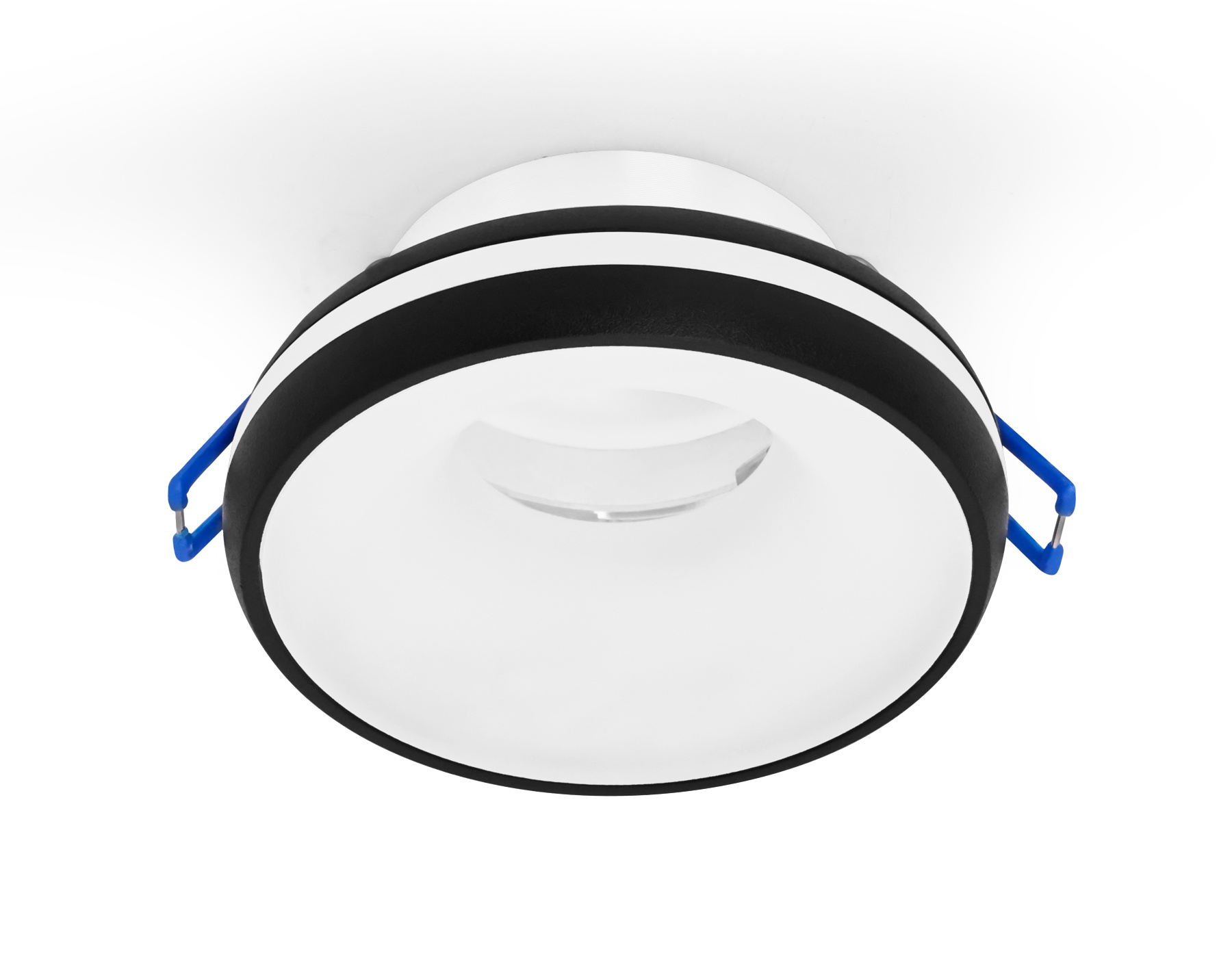 Встраиваемый точечный светильник MR16 с акрилом TN3322 SBK/FR черный песок/белый матовый GU5.3 D95*45