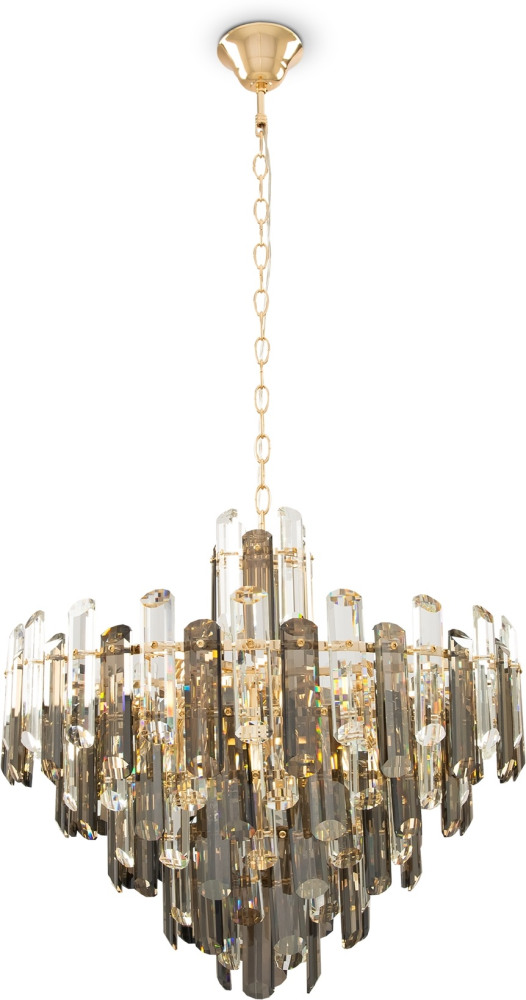Подвесная люстра хрустальная Flare DIA200PL-08G (dia200pl-08g)