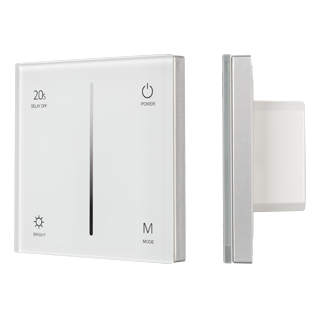 Панель SMART-P35-DIM-IN White (230V, 0-10V, Sens, 2.4G) (Arlight, IP20 Пластик, 5 лет) 027112