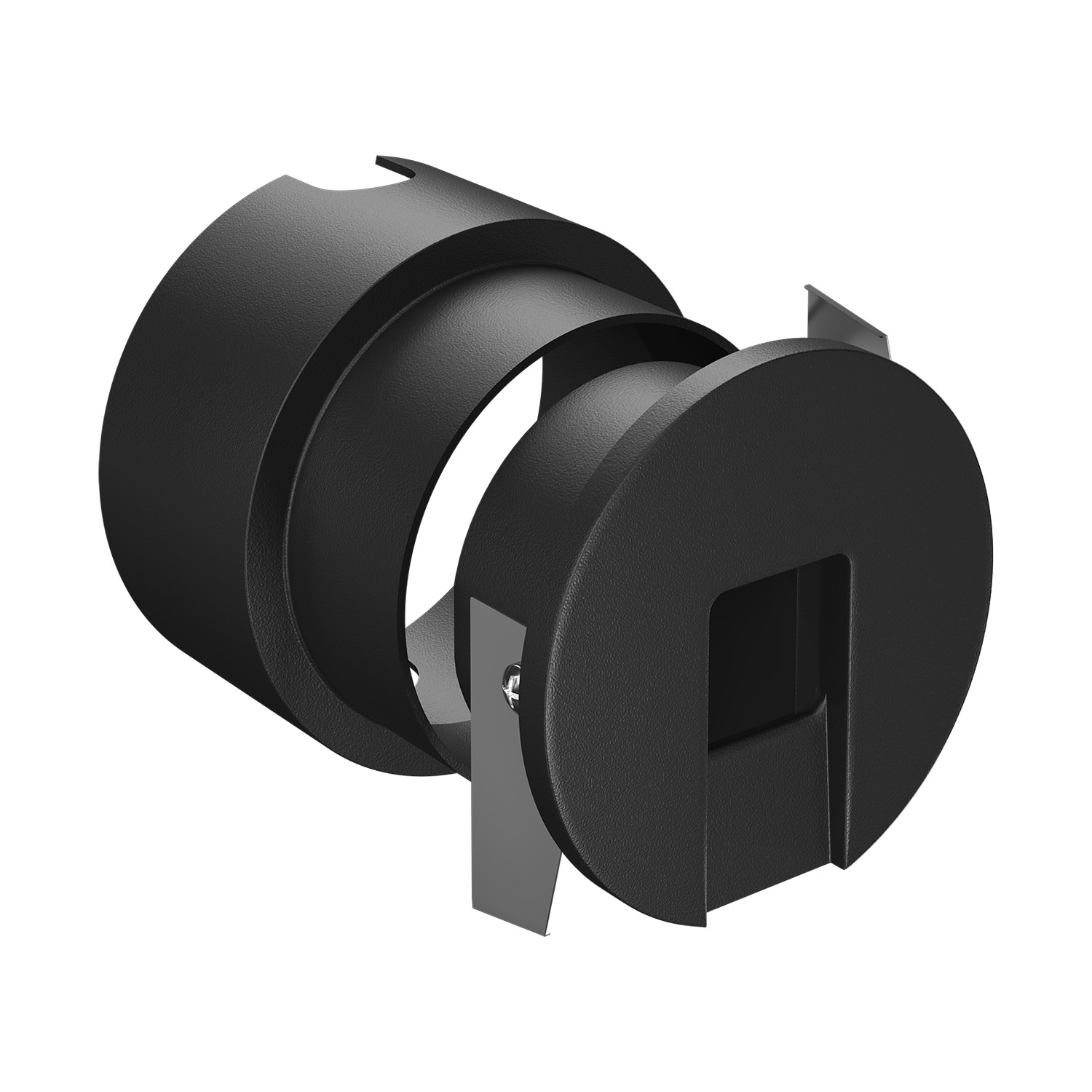 Встраиваемый светодиодный светильник для стен и ступеней Ledron WLB1261W Black (3707)