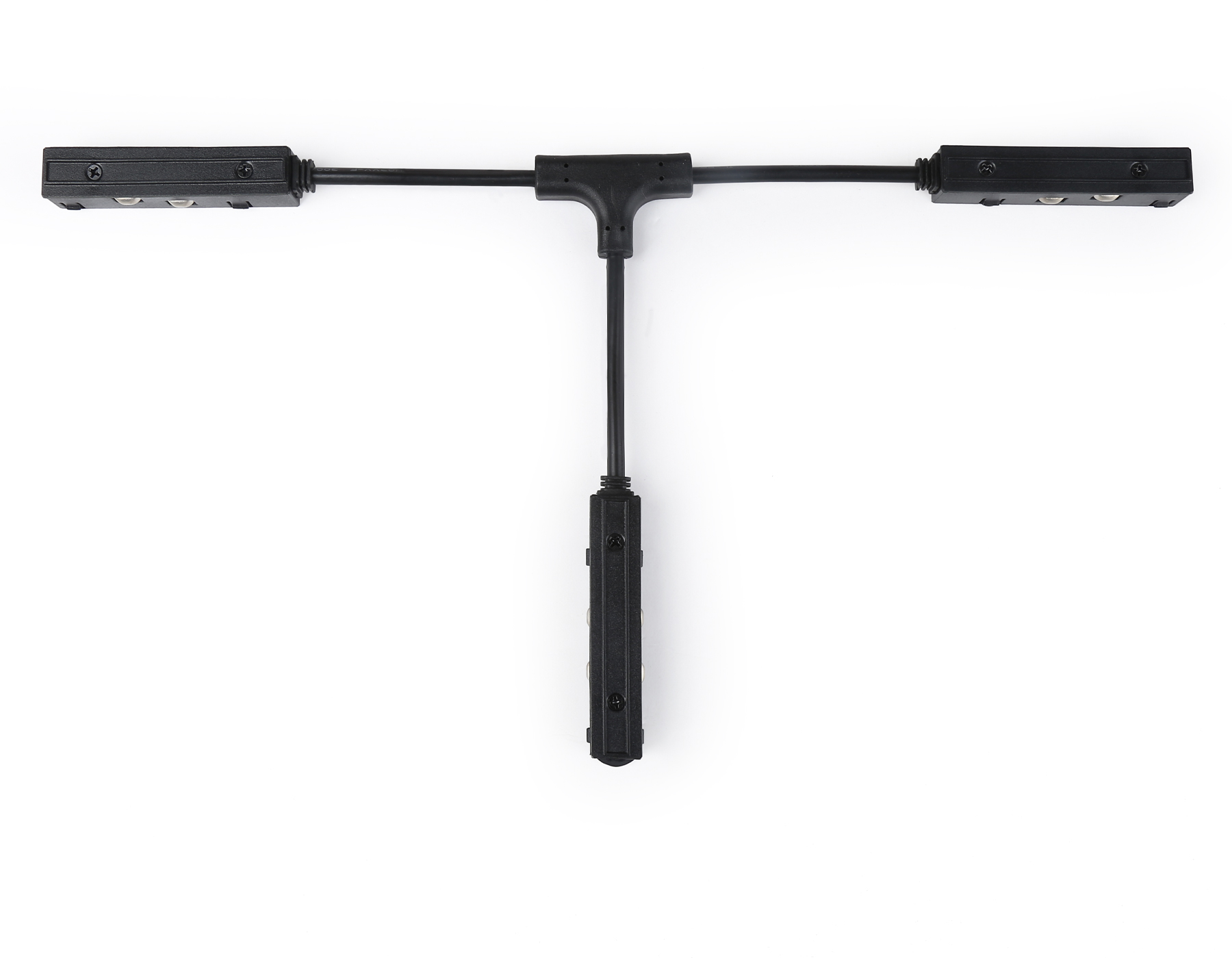 Коннектор питания гибкий т-образный для шинопровода Magnetic GL3638 коннектор питания т-образный IP20 48V 160*80*18