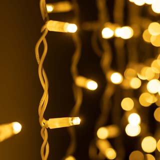 Светодиодная гирлянда ARD-EDGE-PRO-4000x600-WHITE-128LED-FLASH Warm/Warm (230V, 8W) (Ardecoled, IP65) 031193