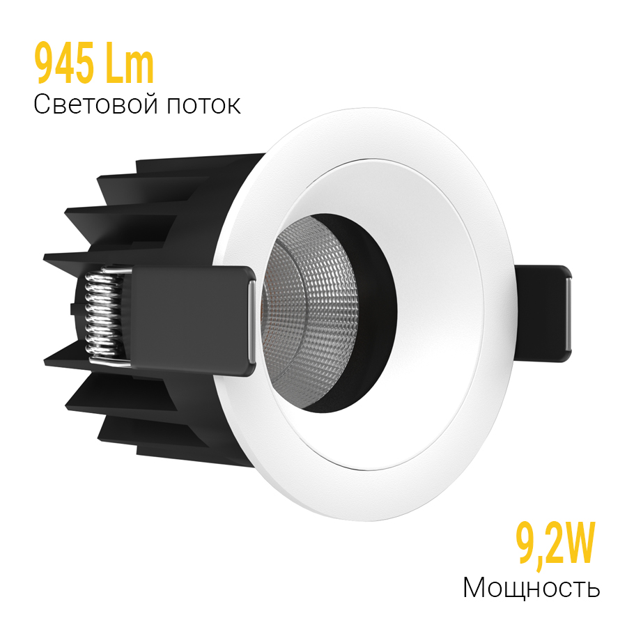 Встраиваемый светодиодный светильник Ledron FAST TOP MINI White Triac Dim (2263)