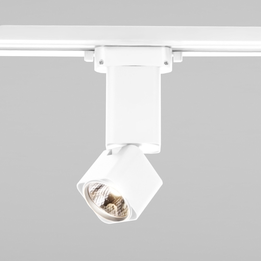 Трековый светильник Elektrostandard Cubus 8551601 белый матовый 10W 4200K однофазный (electrostandart_a062877)