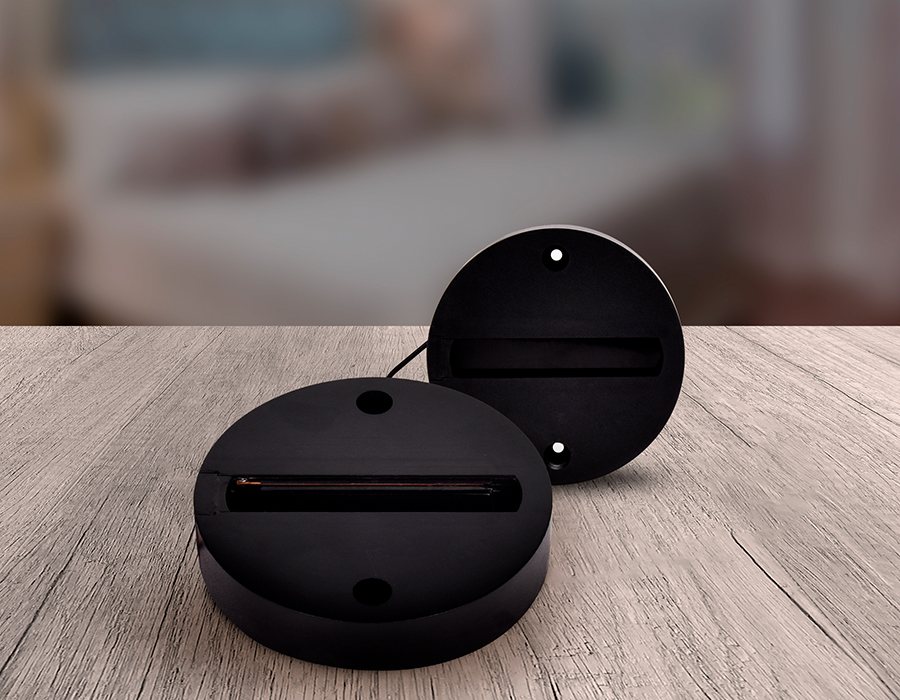 Основание отдельное для монтажа трекового однофазного светильника GL7022 BK черный основание отдельное для монтажа трекового однофазного светильника