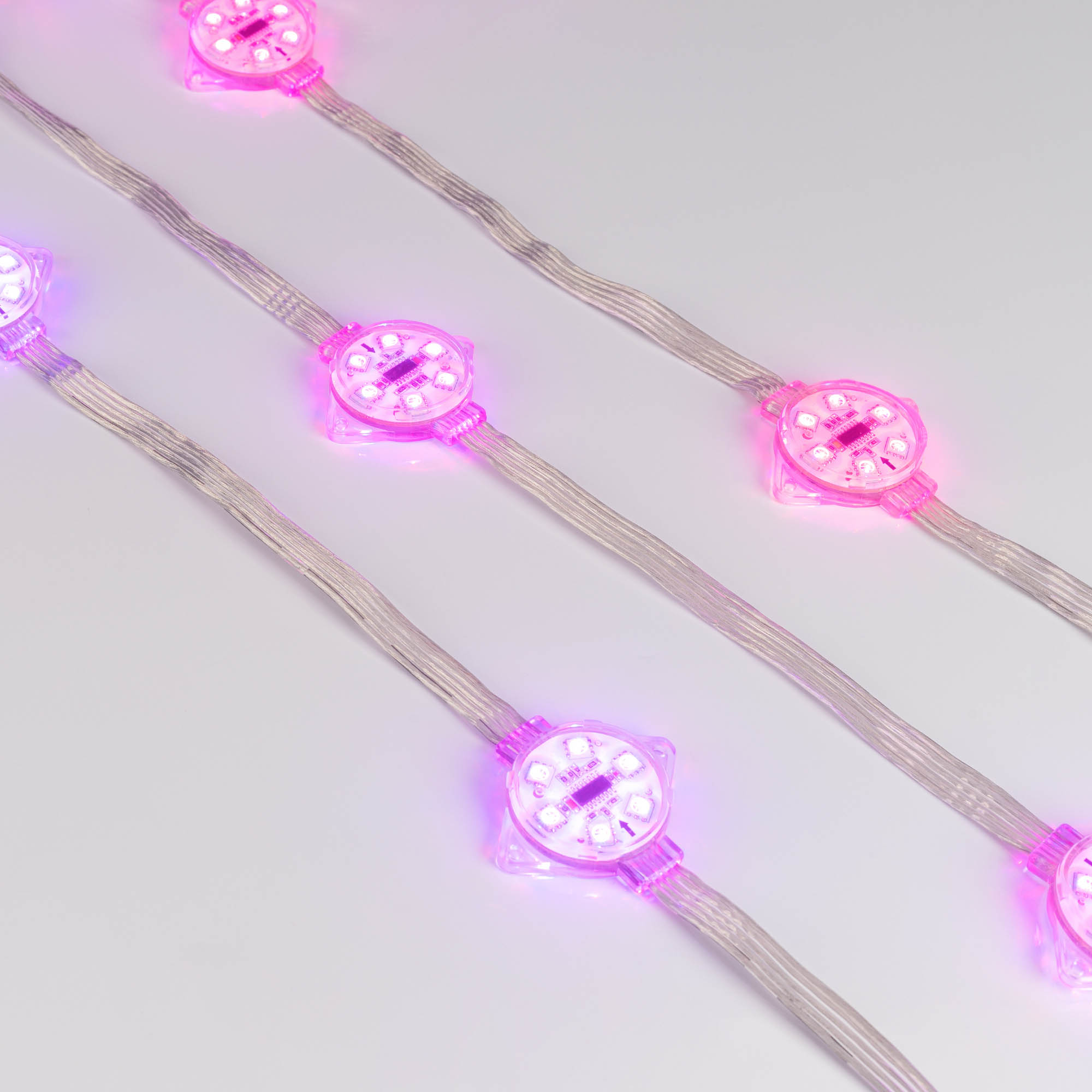 Модуль управляемый VISOR-DMX-5060-6-24V RGB 120deg (D40x12mm, 1.5W, IP68) (Arlight, Пластик, 3 года) 029188