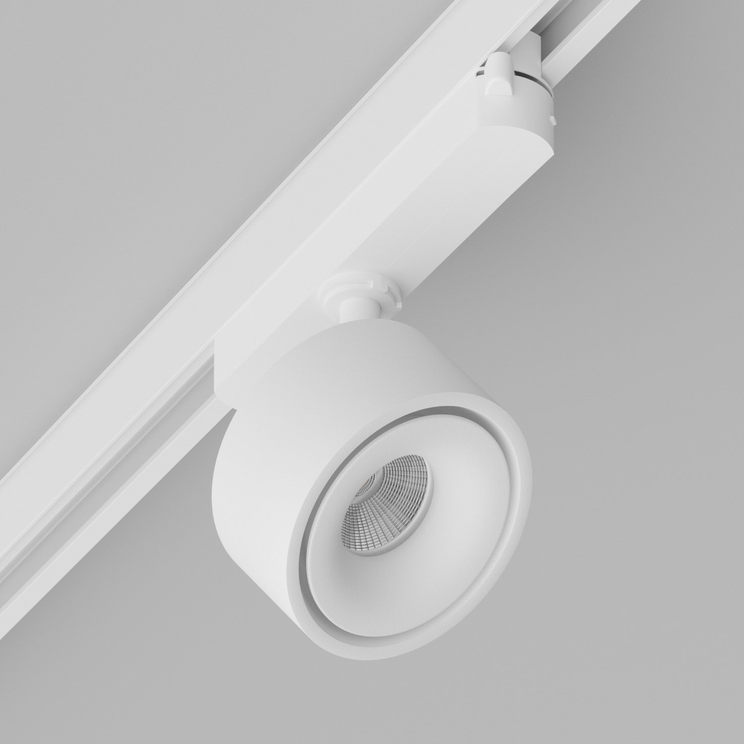 Светодиодный светильник для однофазного трека Ledron MJ-1180 White (4289)