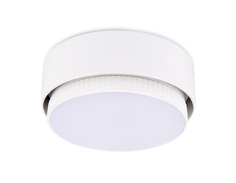 Накладной точечный светильник GX53 G102 WH белый GX53 D82*25