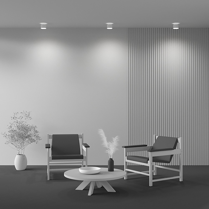 Накладной потолочный светильник Planet 4000K 1x12Вт 120 LED Maytoni Technical C009CW-L12W4K (c009cw-l12w4k)