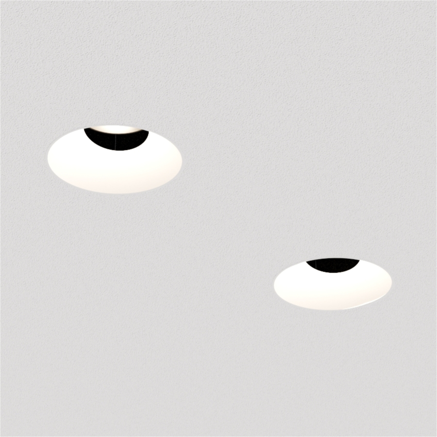 Встраиваемый светодиодный светильник под шпаклевку Starship White 12W Zigbee (10424)