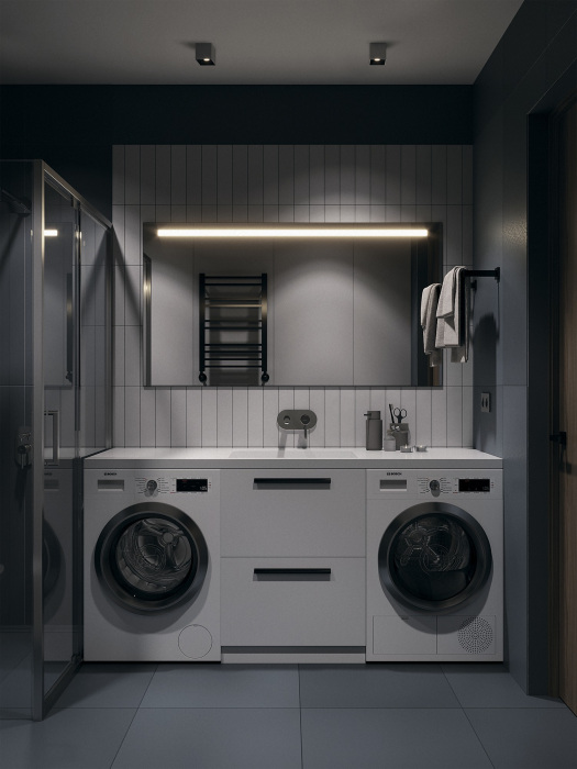 Накладной потолочный светильник Slim GU10 1x50Вт Maytoni Technical C015CL-01W (c015cl-01w)