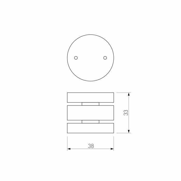 Коннектор круглый Elektrostandard Slim Magnetic шарнирный для накладного шинопровода чрный 8501000