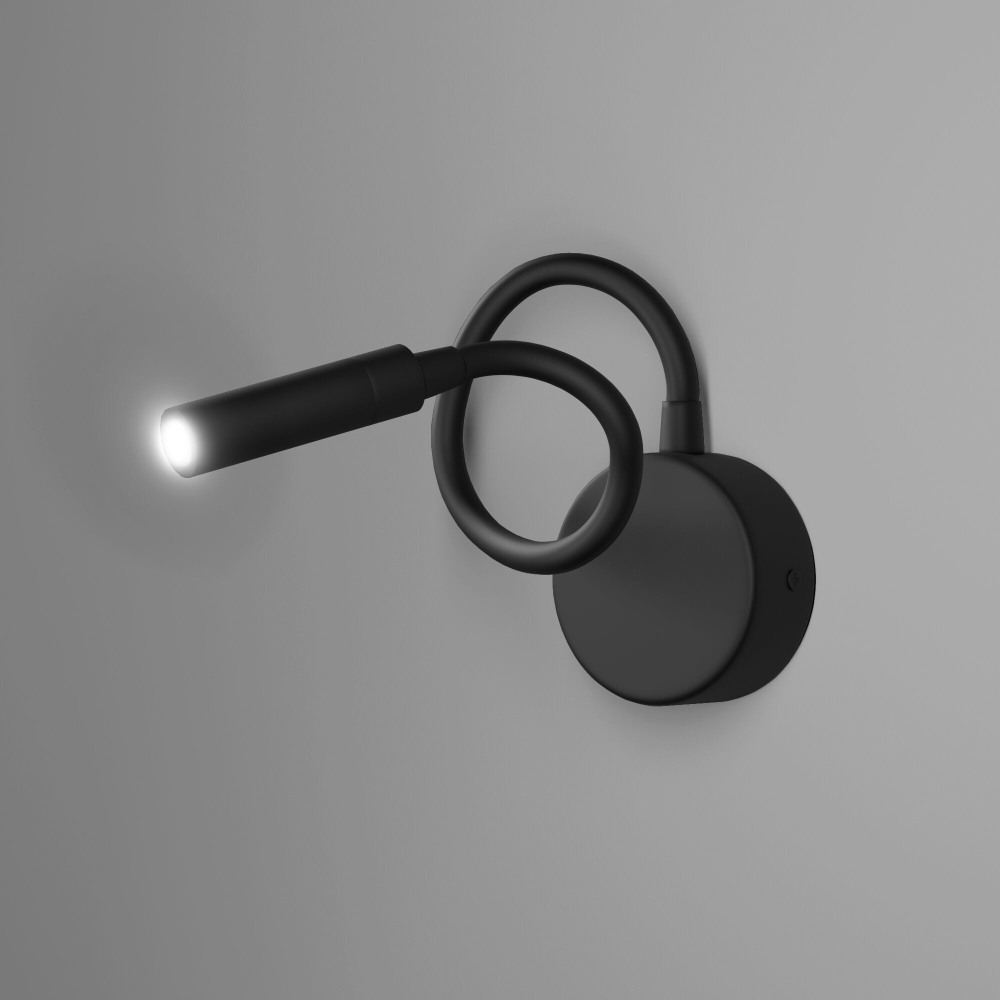 Настенный светильник светодиодный BARD 40117LED черный (a058941)