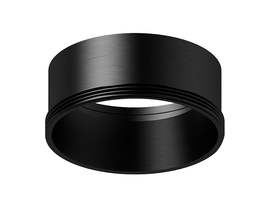 Насадка передняя для корпуса светильника с диаметром отверстия D60mm N6111 SBK черный песок D60*H30mm Out0mm MR16
