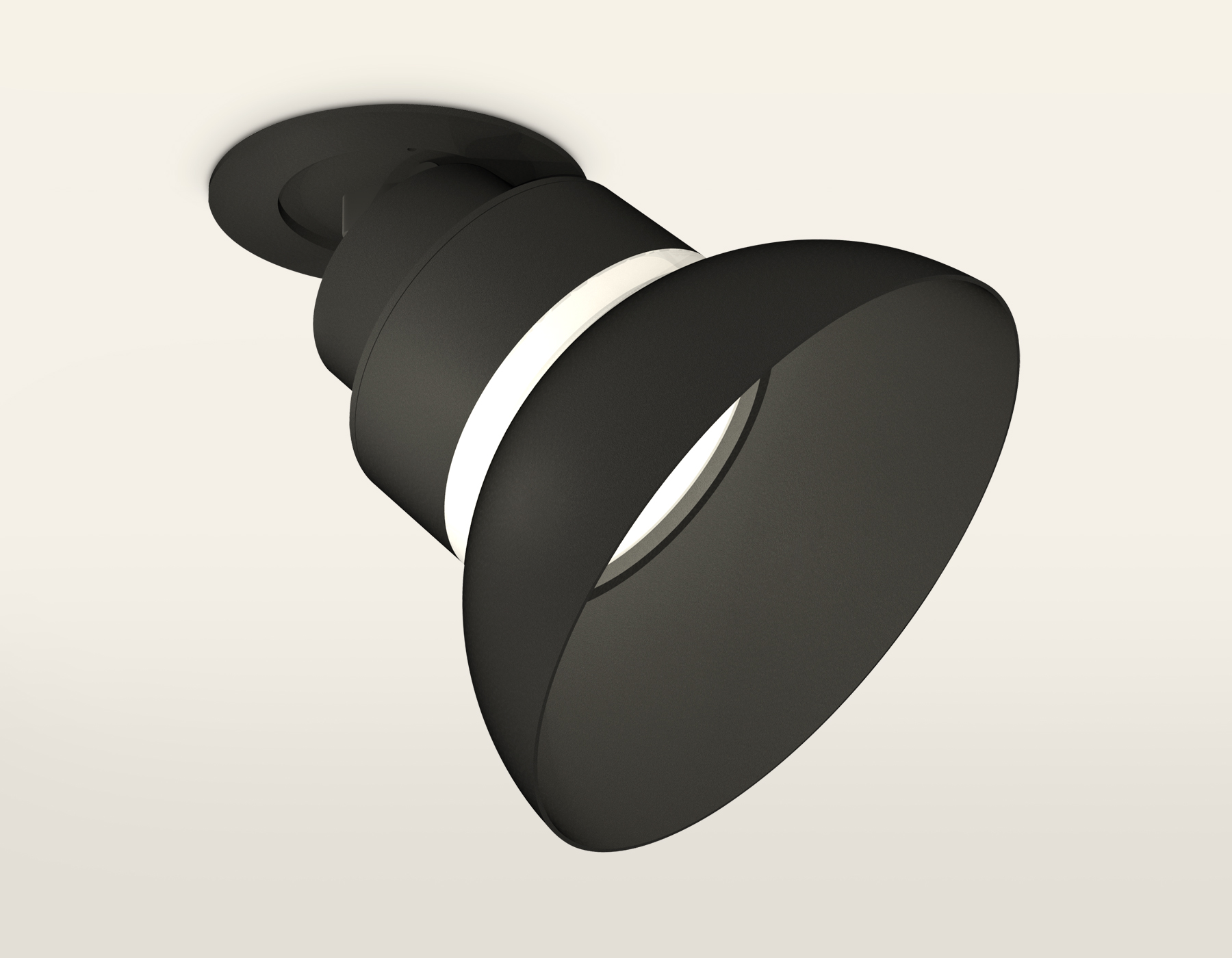 Комплект встраиваемого поворотного светильника XM8102600 SBK/FR черный песок/белый матовый GX53 (A2242, A2106, C8102, N8141)