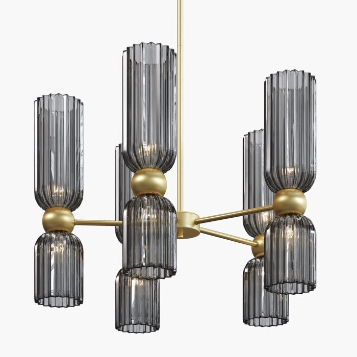 Потолочная люстра на штанге Maytoni Antic MOD302PL-10GR (mod302pl-10gr)