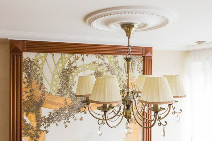 Подвесная люстра Classic 13 RC093-PL-06-R (arm093-06-r)