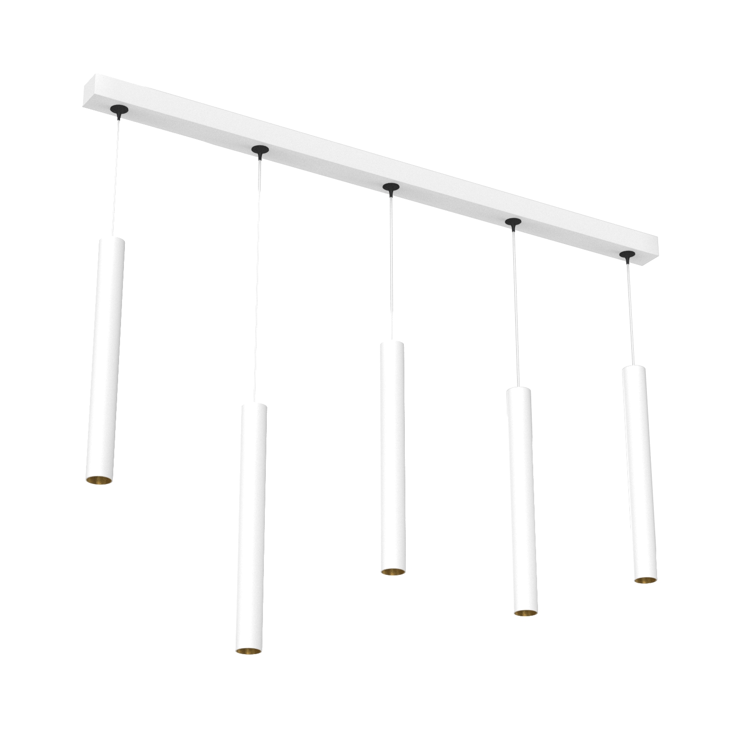 Подвесной светодиодный светильник Ledron SAGITONY E5 T40 White-Gold (3104)