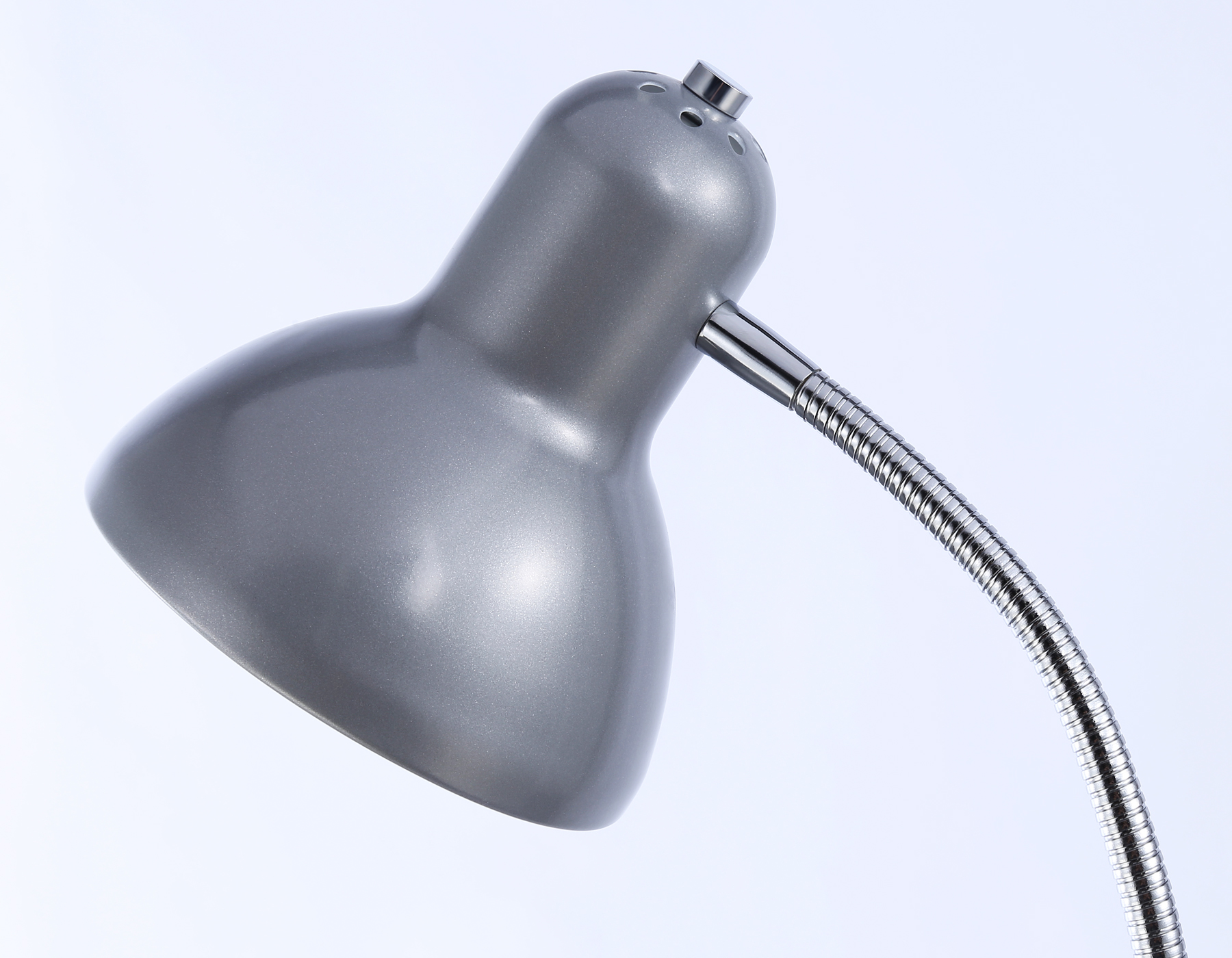 Светильник напольный с выключателем на проводе TR97658 SL серебро E27 max 40W D140*1450