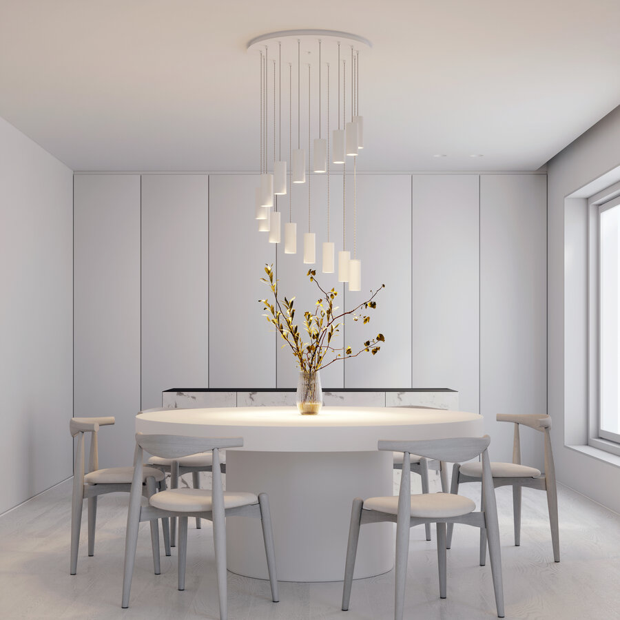 Подвесной светодиодный светильник Ledron SLC7391-P-7W15 White TRIAC (10249)