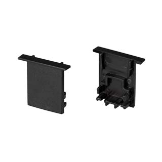 Заглушка SL-COMFORT-1722-F BLACK глухая (Arlight, Пластик) 031779