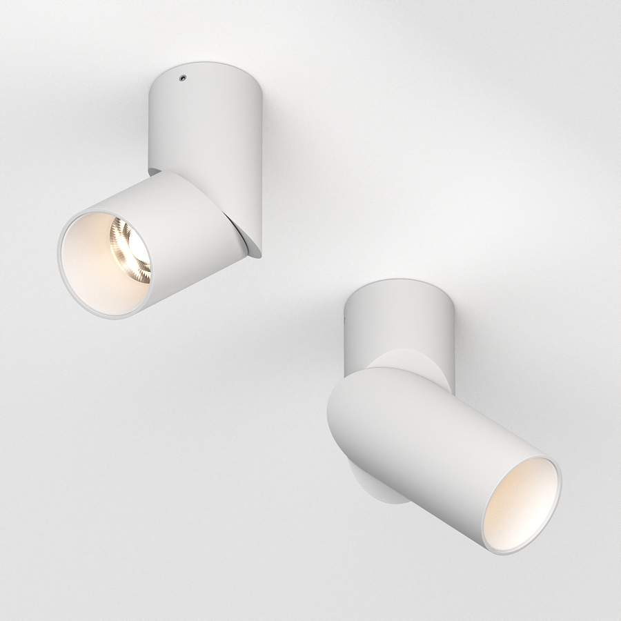 Накладной поворотный светодиодный светильник Ledron CSU0809 White (2655)