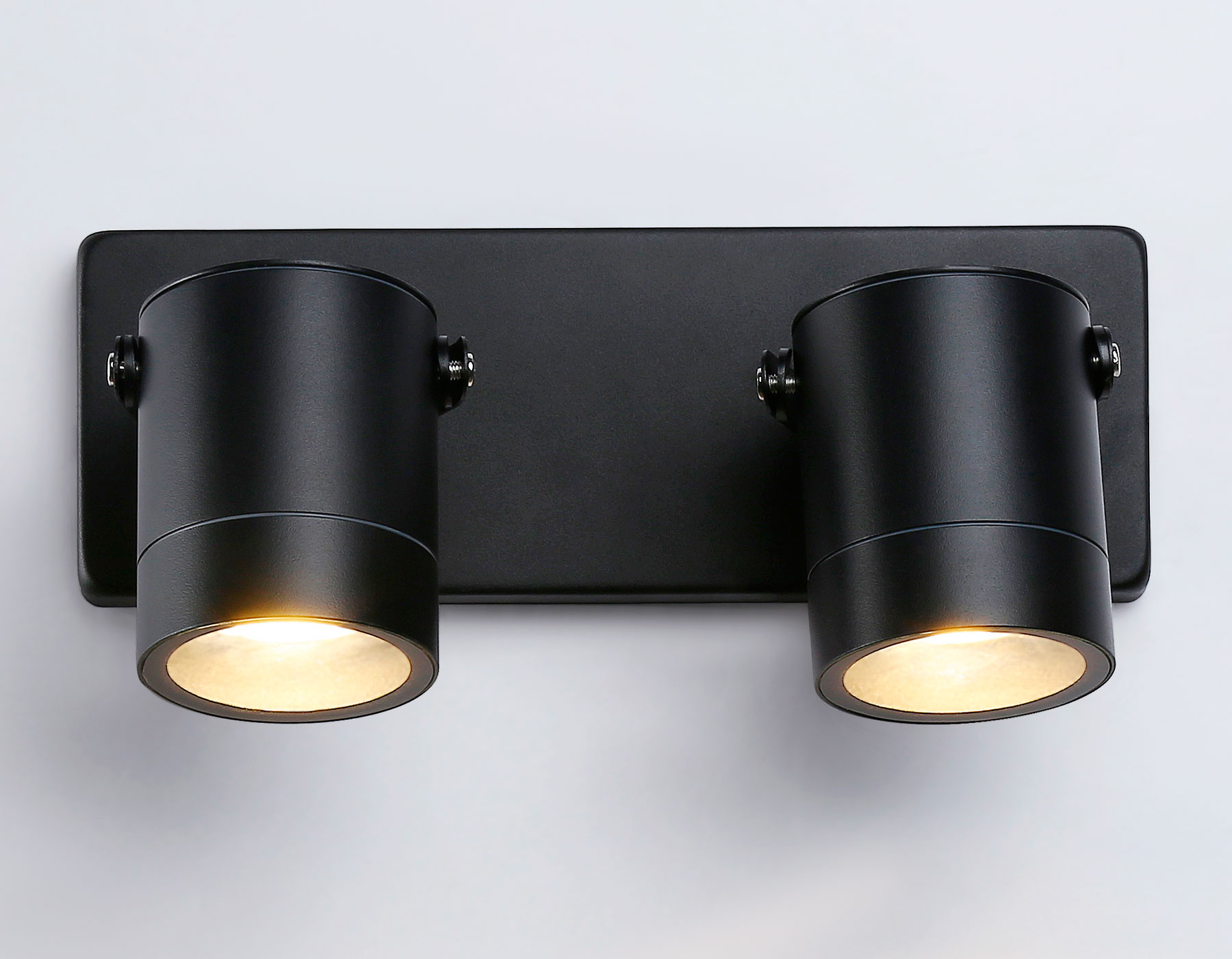 Уличный настенный поворотный архитектурный светильник ST3888/2 BK черный IP54 GU10/2 max 35W 250*80*85