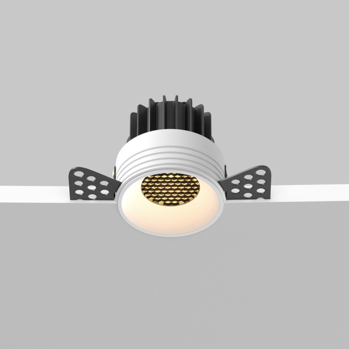 Встраиваемый светильник Maytoni Round DL058-7W27K-TRS-W (dl058-7w2_7k-trs-w)