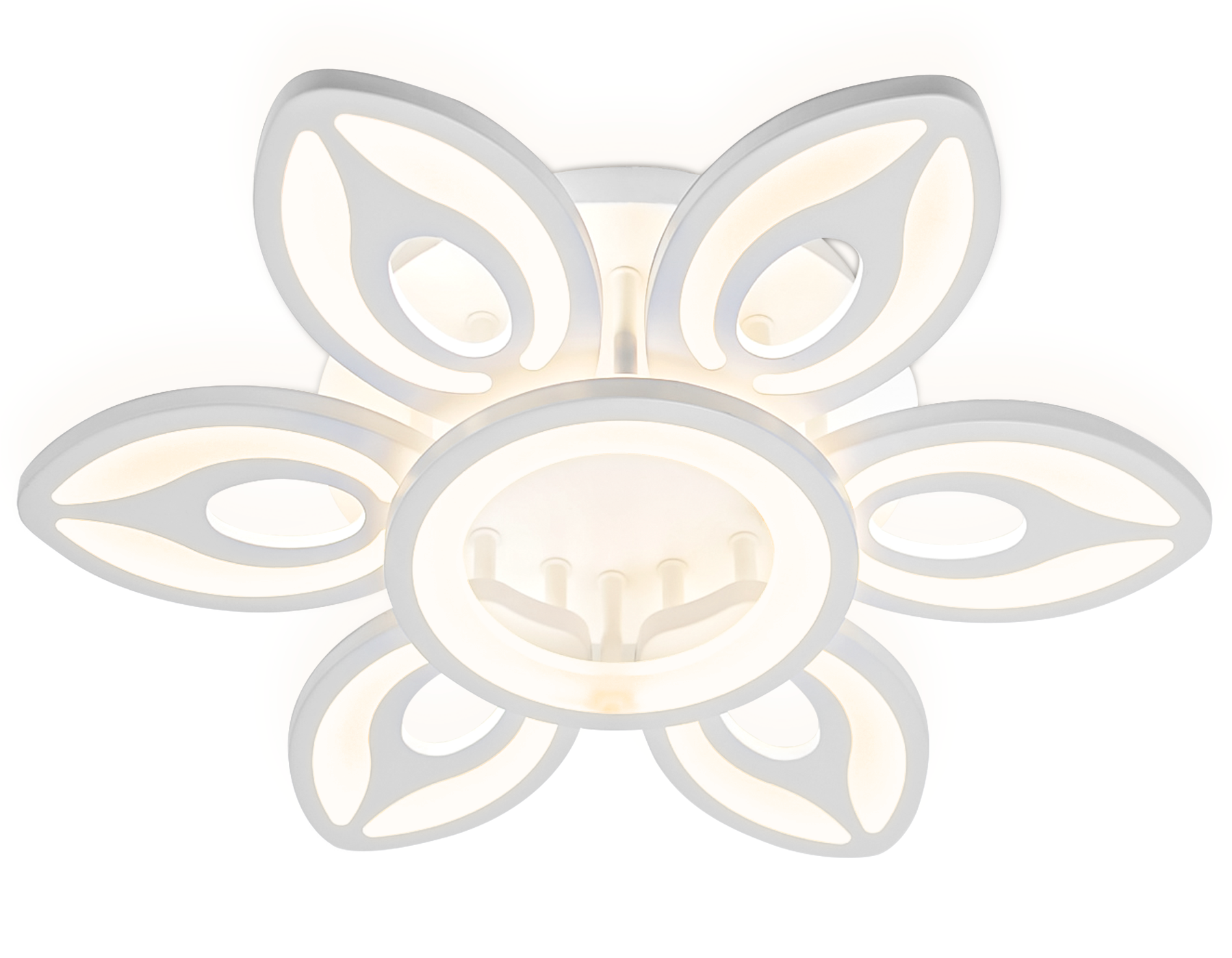 Потолочный светодиодный светильник с пультом FA462/6+1 GR серый 97W D650*120 (ПДУ РАДИО 2.4)