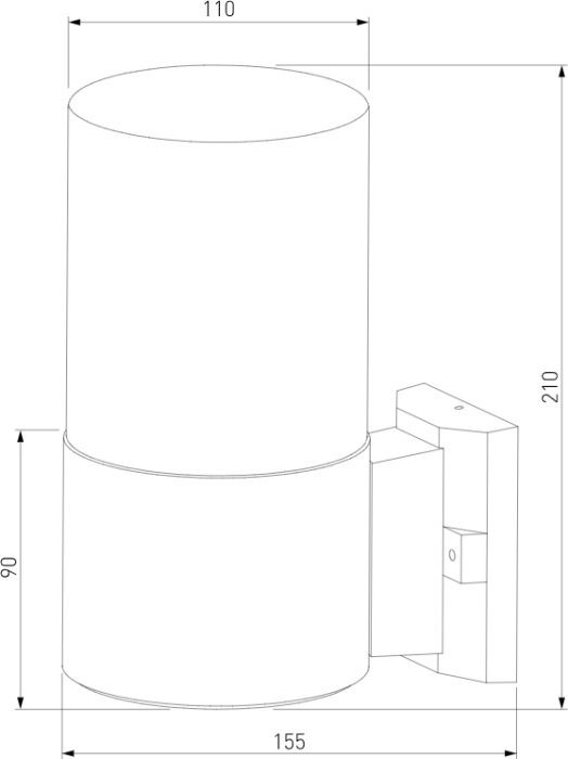 Настенный светильник уличный Roil 35125U (a055630)