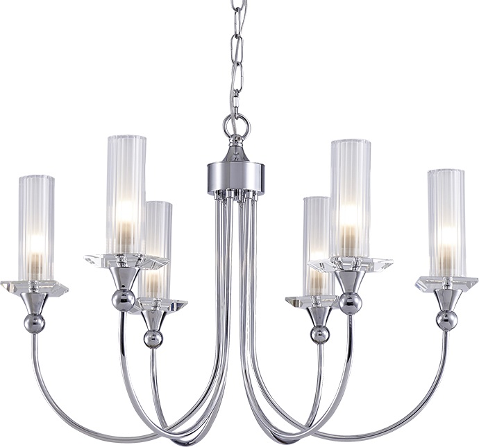 Подвесная люстра Newport 4580 4586С chrome (4586_s_chrome)