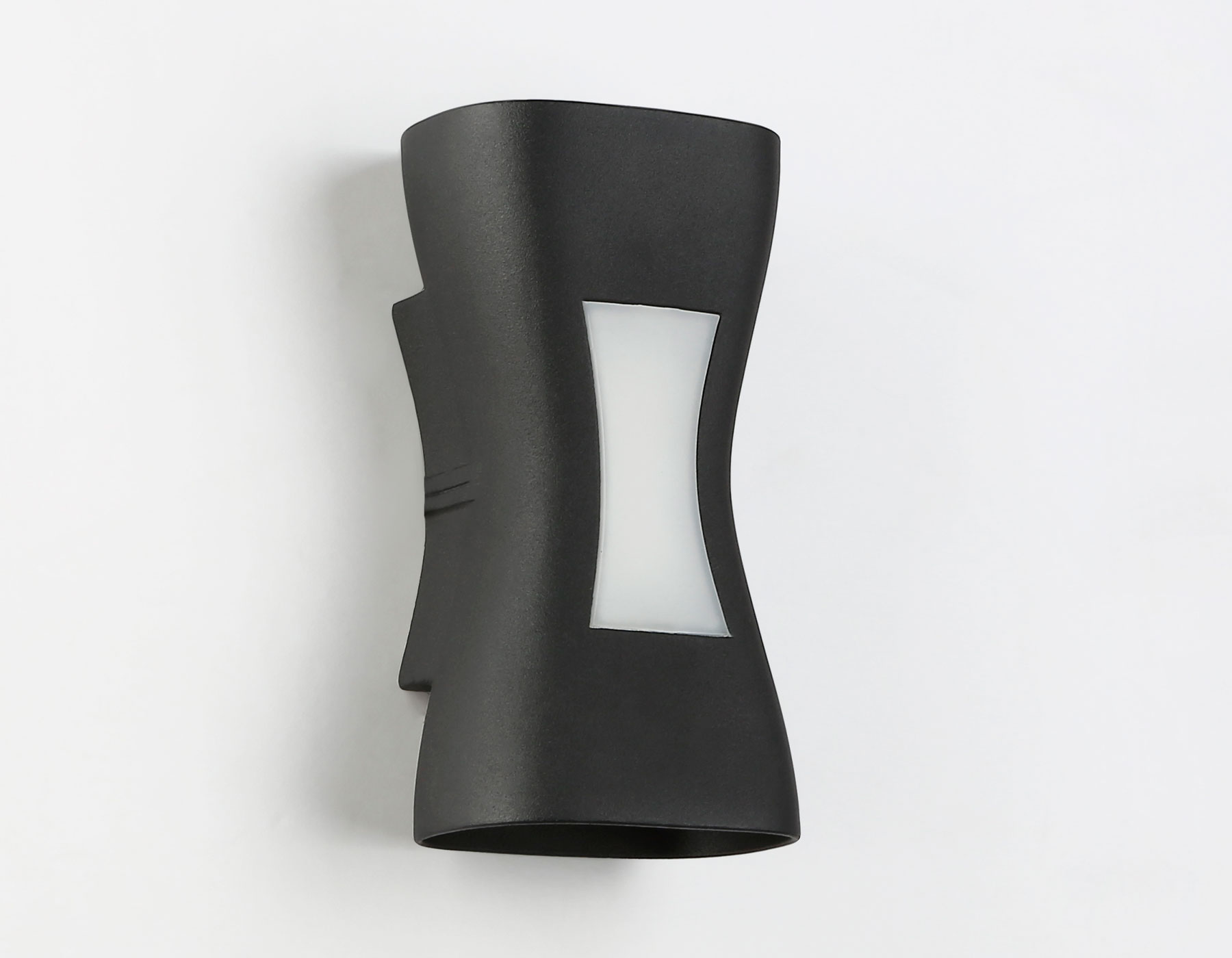 Уличный настенный светодиодный светильник IP54 ST4529 BK черный LED 4200K/3000K 6W IP54 150*80*55